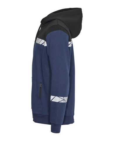 7104 SUDADERA CON CAPUCHA 1/2 ZIP 7104 SUDADERA CON CAPUCHA 1/2 ZIP 9910-VIS NEW WAVE