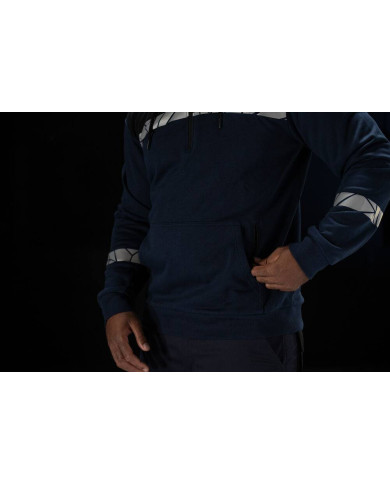 7104 SUDADERA CON CAPUCHA 1/2 ZIP 7104 SUDADERA CON CAPUCHA 1/2 ZIP 9910-VIS NEW WAVE