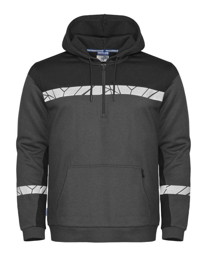 7104 SUDADERA CON CAPUCHA 1/2 ZIP 7104 SUDADERA CON CAPUCHA 1/2 ZIP 9910-VIS NEW WAVE