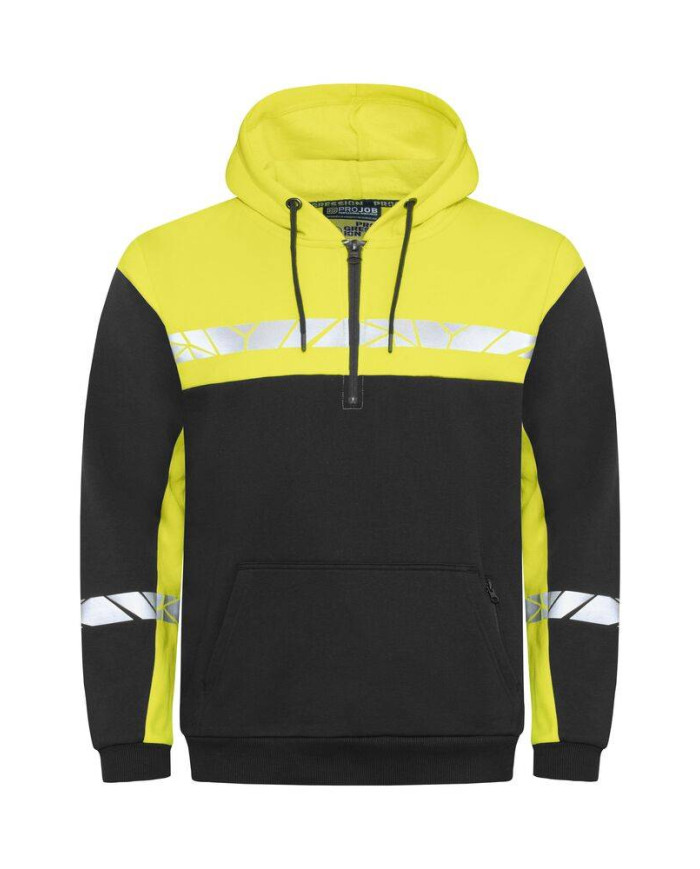 7104 SUDADERA CON CAPUCHA 1/2 ZIP 7104 SUDADERA CON CAPUCHA 1/2 ZIP 9910-VIS NEW WAVE