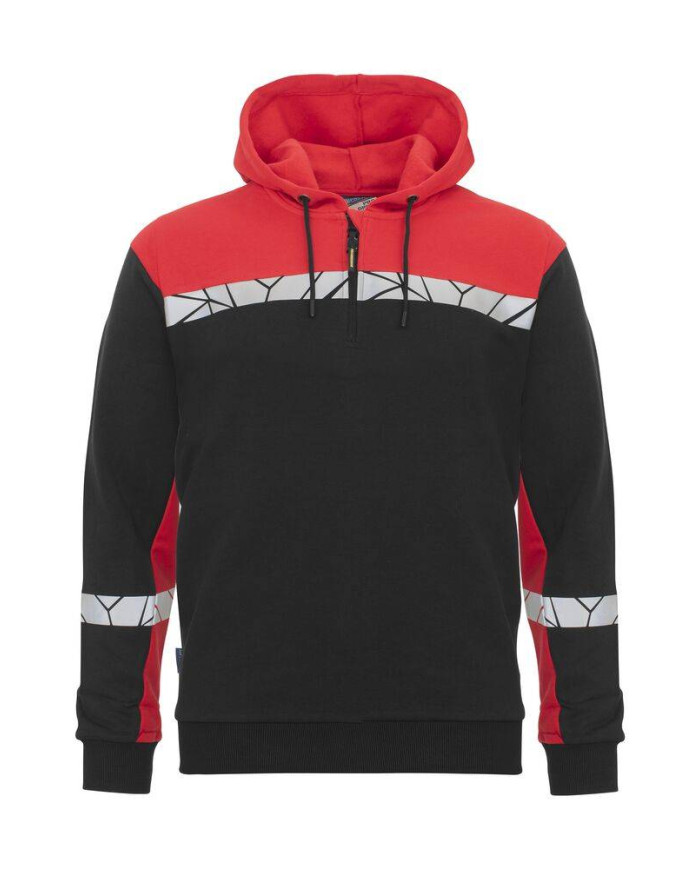 7104 SUDADERA CON CAPUCHA 1/2 ZIP 7104 SUDADERA CON CAPUCHA 1/2 ZIP 9910-VIS NEW WAVE