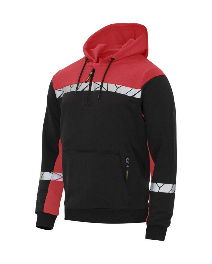 7104 SUDADERA CON CAPUCHA 1/2 ZIP 7104 SUDADERA CON CAPUCHA 1/2 ZIP 9910-VIS NEW WAVE