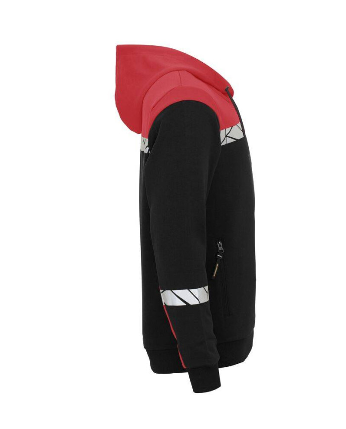 7104 SUDADERA CON CAPUCHA 1/2 ZIP 7104 SUDADERA CON CAPUCHA 1/2 ZIP 9910-VIS NEW WAVE