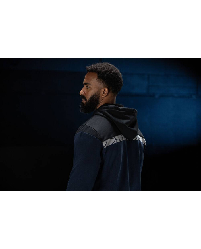 7104 SUDADERA CON CAPUCHA 1/2 ZIP 7104 SUDADERA CON CAPUCHA 1/2 ZIP 9910-VIS NEW WAVE