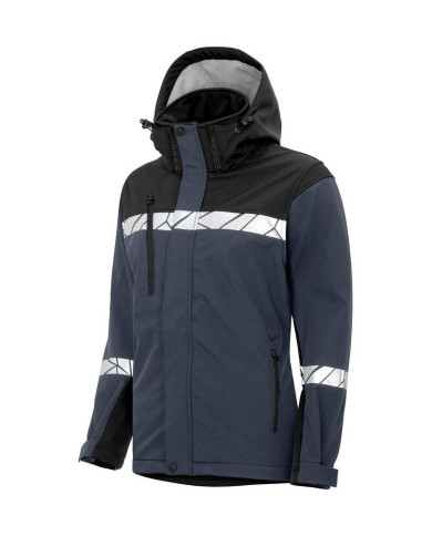 7417 CHAQUETA SOFTSHELL MUJER 7417 CHAQUETA SOFTSHELL MUJER 9910-VIS NEW WAVE