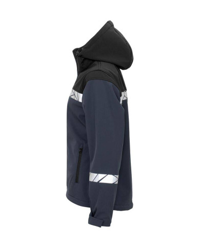 7417 CHAQUETA SOFTSHELL MUJER 7417 CHAQUETA SOFTSHELL MUJER 9910-VIS NEW WAVE