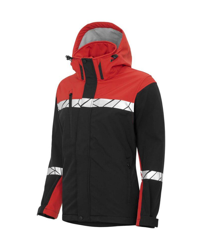 7417 CHAQUETA SOFTSHELL MUJER 7417 CHAQUETA SOFTSHELL MUJER 9910-VIS NEW WAVE