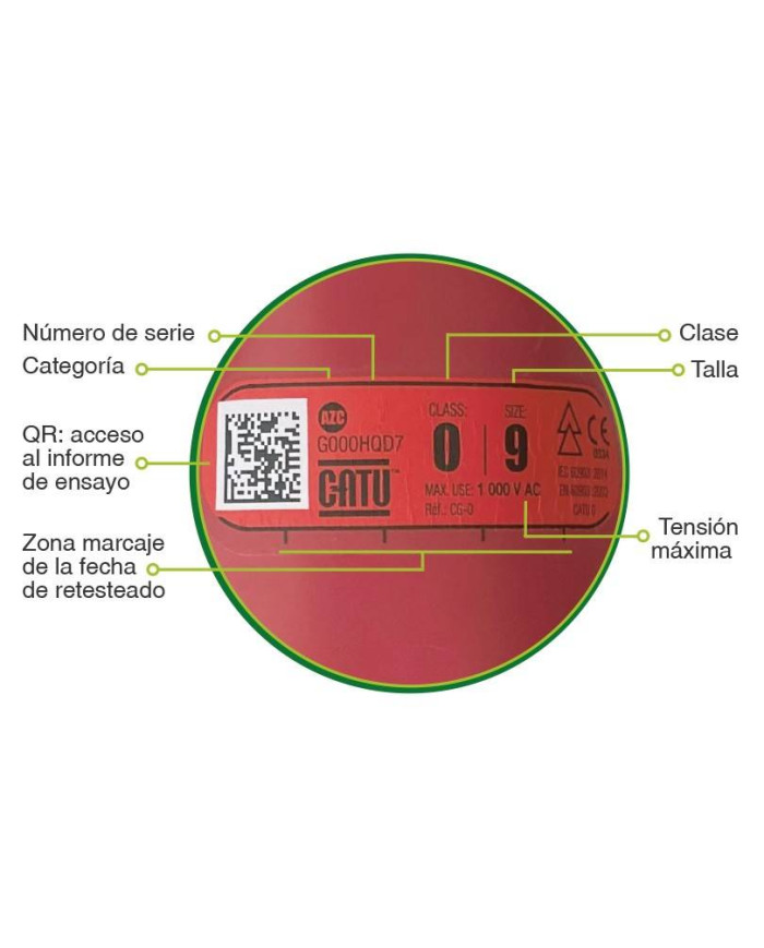 Guante Voltium - CG00R28 JUBA