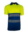 Polo A.V. bicolor manga corta-PR-POLO SUNNY