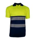Polo Alta Visibilidad Bicolor Manga Corta. Prima Sunny 2