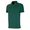 Polo BASIC verde 100% algodón. 175 gr. Manga corta MARCA
