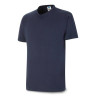 Camiseta azul marino algodón 145 gr. Manga corta MARCA