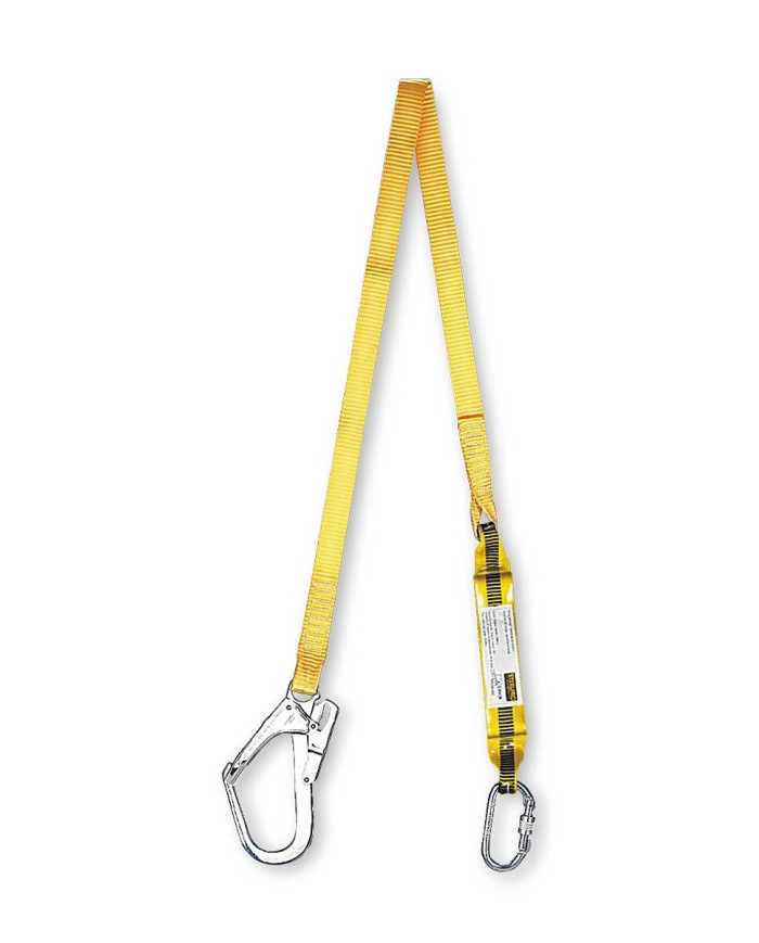 Cinta con absorbedor ERGO SHOCK y mosquetones STEELPRO