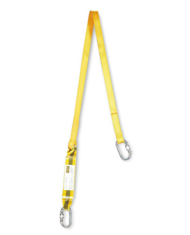 Cinta con absorbedor ERGO SHOCK y mosquetones STEELPRO