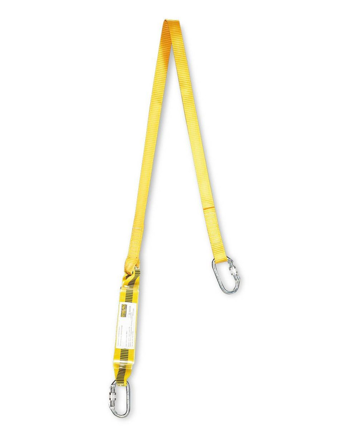 Cinta con absorbedor ERGO SHOCK y mosquetones STEELPRO