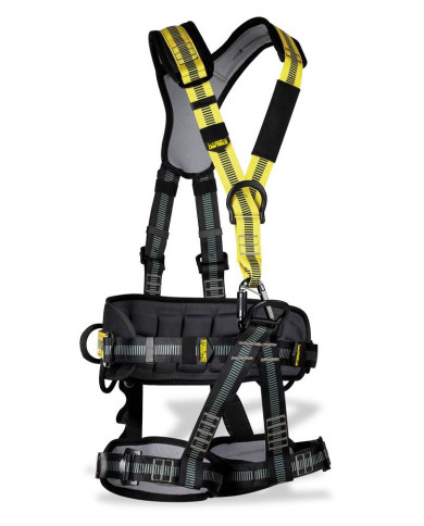 Arnés mod. "APACHE". Arnés APACHE para trabajos en suspensión, anticaídas y posicionamiento STEELPRO