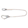 Cuerda de 1,5 metros con mosquetones STEELPRO