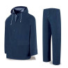 Traje de agua PVC azul marino 400 gr METEO