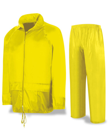 Traje de agua tipo INGENIERO Poliéster/PVC amarillo METEO