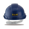 Mod. "STRIKE". Casco de protección cierre de cinta. Color Azul STEELPRO