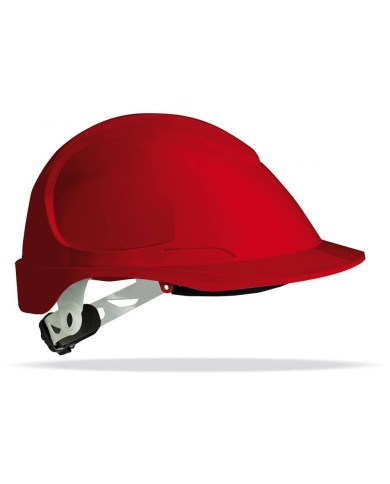 Mod. 'THOR'. Casco de protección para la industria eléctricamente aislante, cierre ruleta, arnés textil 6 puntos STEELPRO