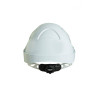 Mod. 'THOR'. Casco de protección para la industria eléctricamente aislante, cierre ruleta, arnés textil 6 puntos STEELPRO