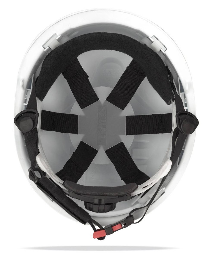 Mod. "VOLT". Casco de protección para la industria eléctricamente aislante, cierre ruleta STEELPRO