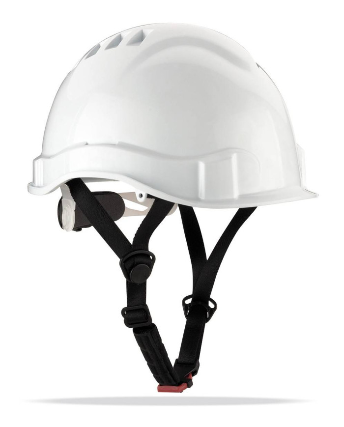 Mod. "VOLT". Casco de protección para la industria eléctricamente aislante, cierre ruleta STEELPRO