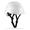 Mod. "VOLT". Casco de protección para la industria eléctricamente aislante, cierre ruleta STEELPRO
