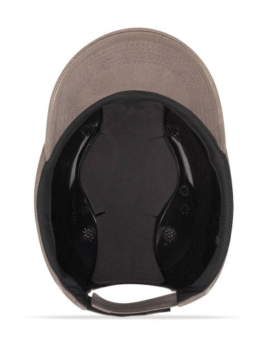 Color Negro. Mod. "BUMPER". Gorra de protección antigolpes STEELPRO
