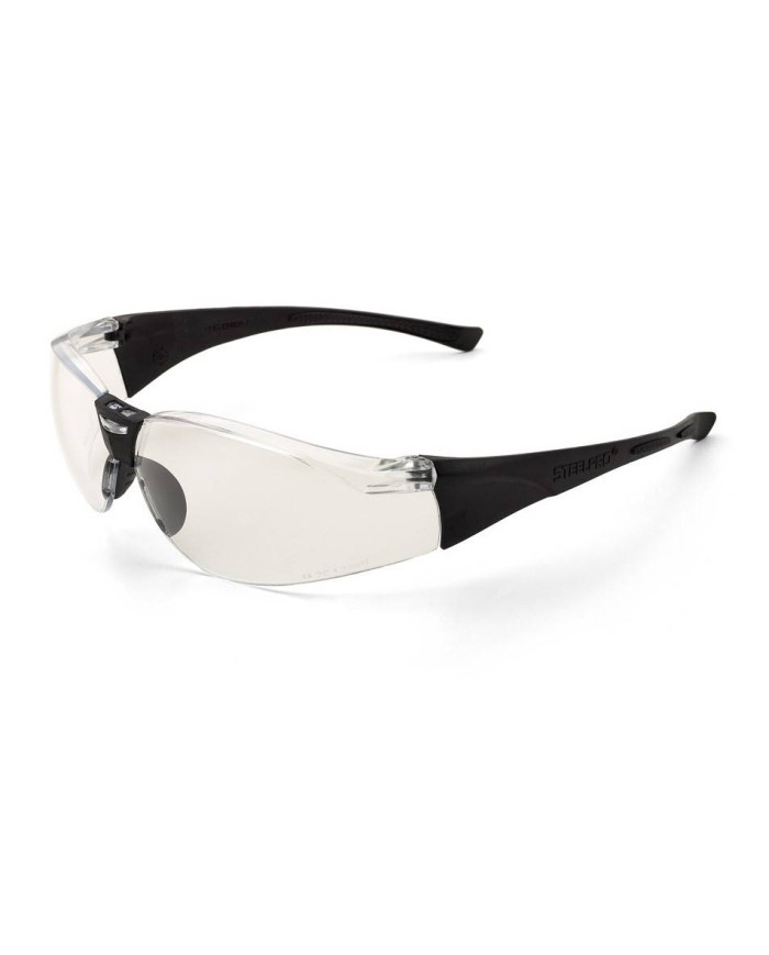 Mod. "ZOOM". Gafa de ocular claro, con patillas y puente nasal flexible STEELPRO