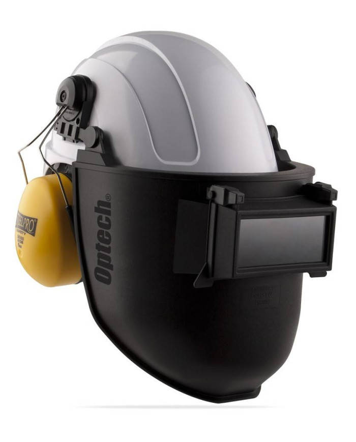 Pantalla de soldar “OPTECH” tono 11 adaptable a casco STEELPRO