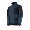 Chaqueta polar modelo VIRACOCHA. Azul Marino/Negro 325 gr METEO