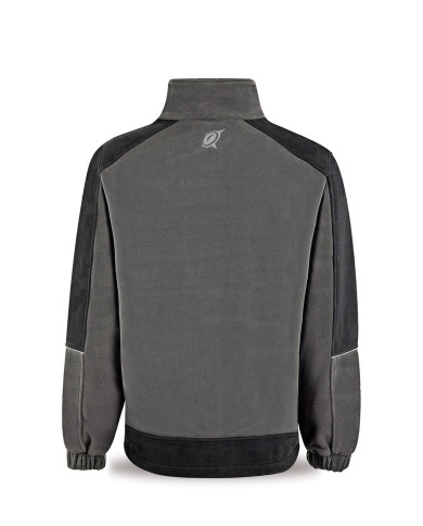 Chaqueta polar modelo VIRACOCHA. Gris/Negro 325 gr METEO
