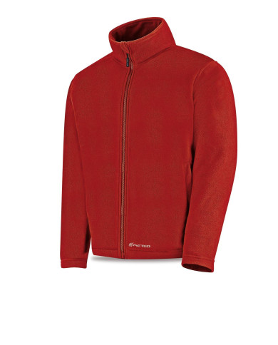 Chaqueta polar modelo QUETZAL roja 200 gr METEO