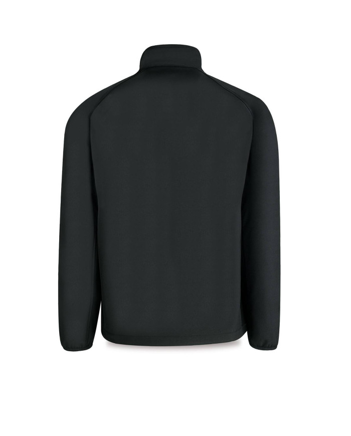Cazadora Softshell modelo CUARZO. Negra 320 gr METEO