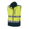 Cazadora SOFTSHELL Alta Visibilidad bicolor. Mangas desmontables 310 gr MARCA
