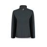 Cazadora Softshell modelo GRAFITO Gris/Negro 320 gr METEO