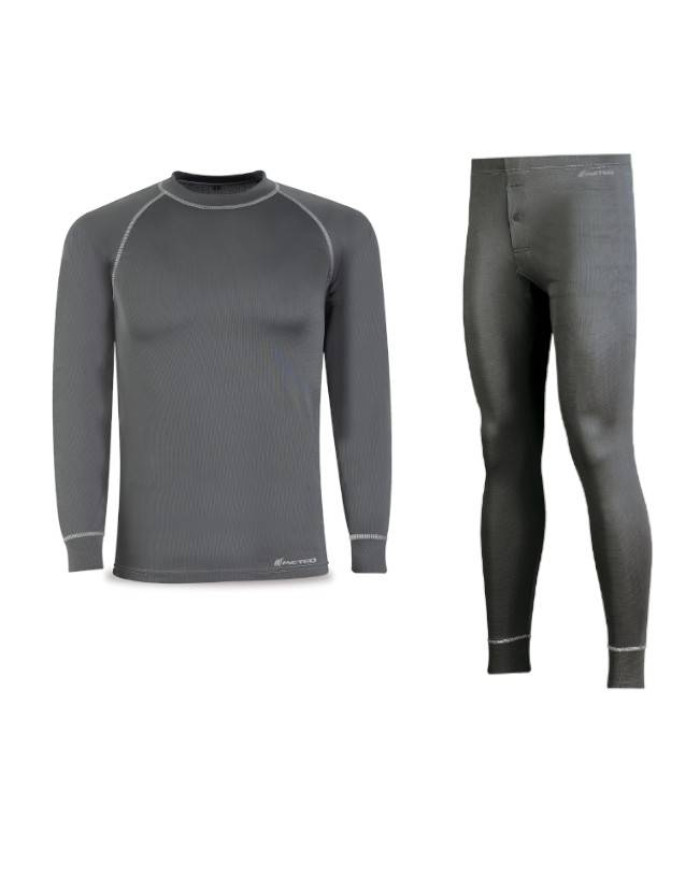 Camiseta y malla Oxford/gris melange METEO