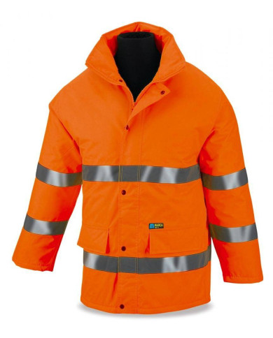 Parka Alta visibilidad. Básica naranja 320 gr MARCA