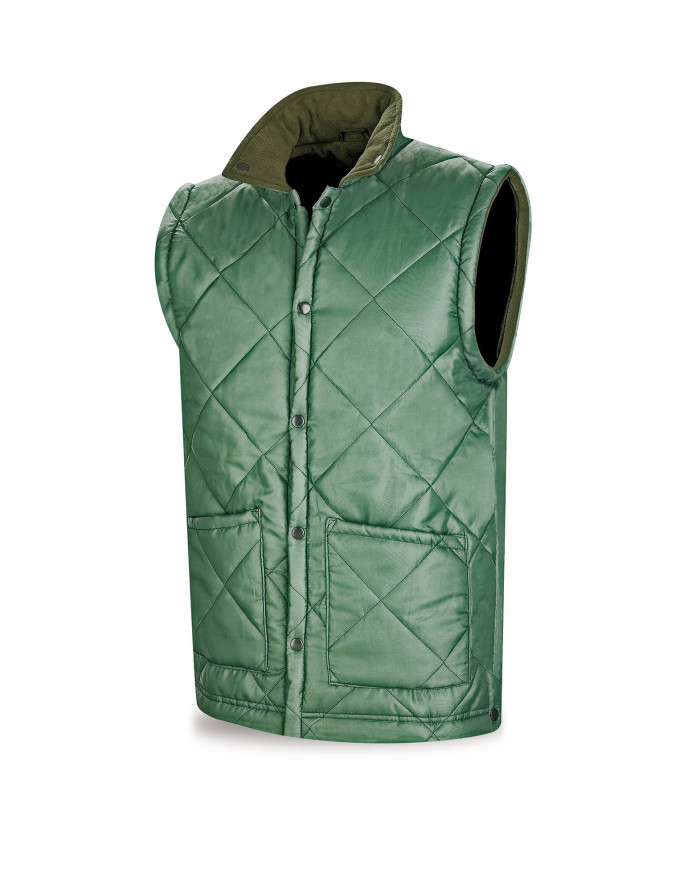 Parka triple uso (chubasquero/husky/chaleco) modelo GALERNA verde 440 gr METEO