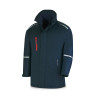 Parka tipo náutica MISTRAL azul marino 620 gr. EN14058 | EN343 METEO