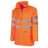 Chaqueta Alta Visibilidad naranja poliéster 140 g MARCA