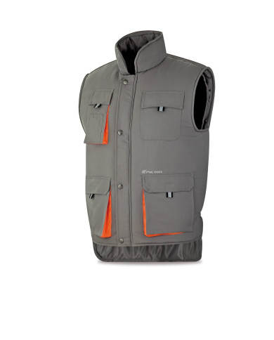 Chaleco multibolsillos modelo HEIMDALL Gris 350 gr METEO