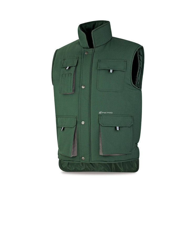 Chaleco multibolsillos modelo HEIMDALL Verde 350 gr METEO