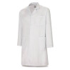 Bata unisex blanca poliéster/algodón 200 gr MARCA