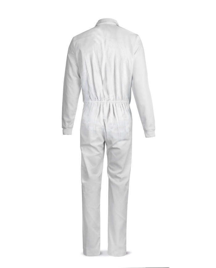 Buzo blanco poliéster/algodón 200 g MARCA