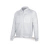 Chaqueta blanca poliéster/algodón 200 g MARCA