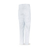Pantalón blanco poliéster/algodón 200 g. Multibolsillos MARCA