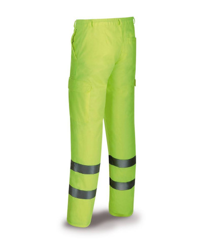 Pantalón Alta Visibilidad poliéster/algodón 200 gr MARCA